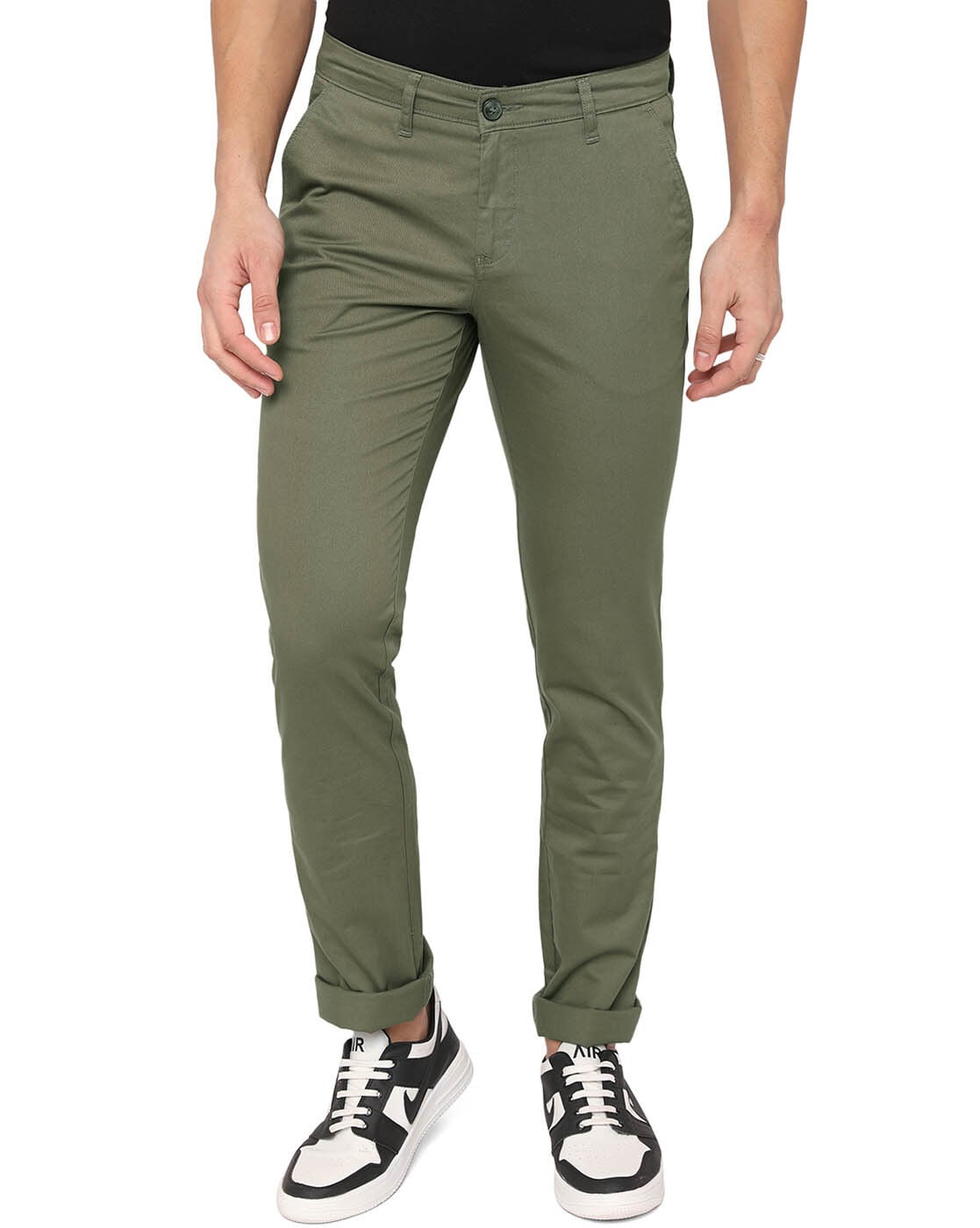 Buy Olive Trousers  Pants for Men by Greenfibre Online  Ajiocom