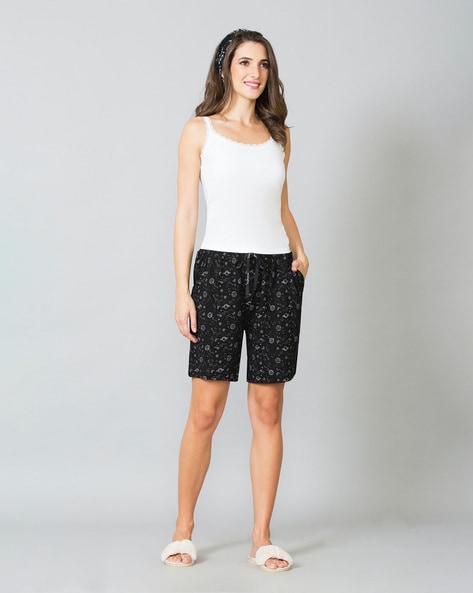 Buy Black Pyjamas & Shorts for Women by VAN HEUSEN Online