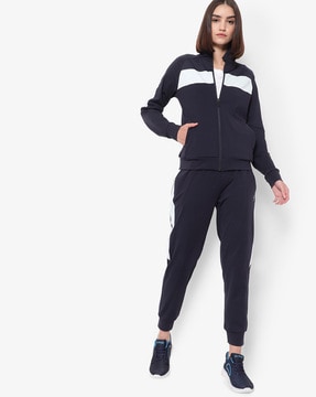 navy blue tracksuit womens