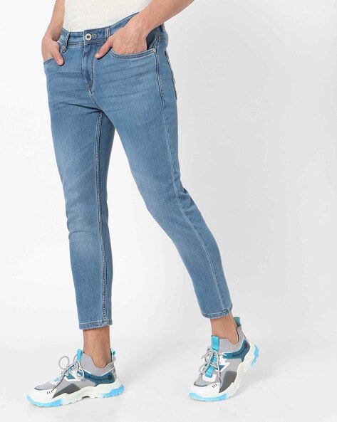 Lee cooper cropped store jeans