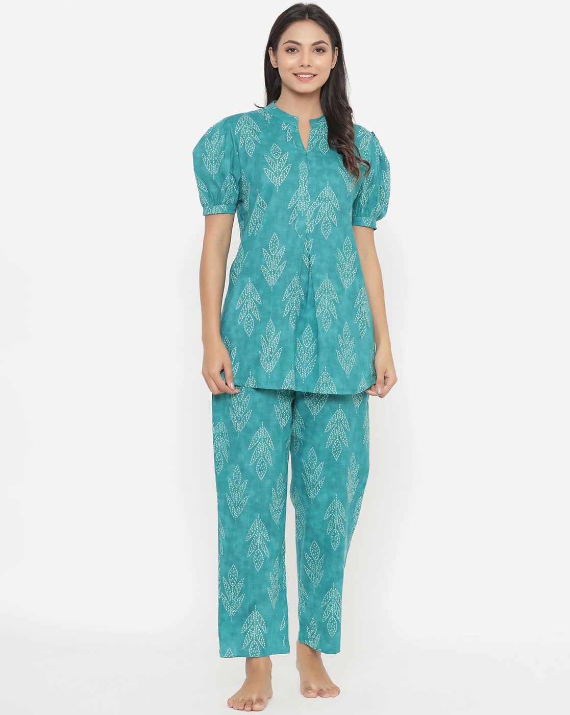 Buy cotton loungewear set online for women in India – JISORA