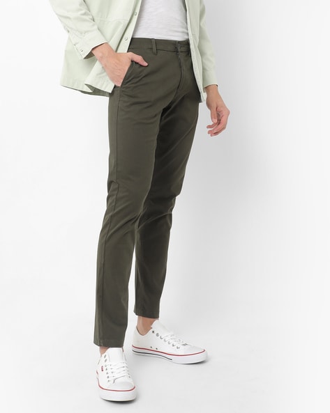 olive green polo pants