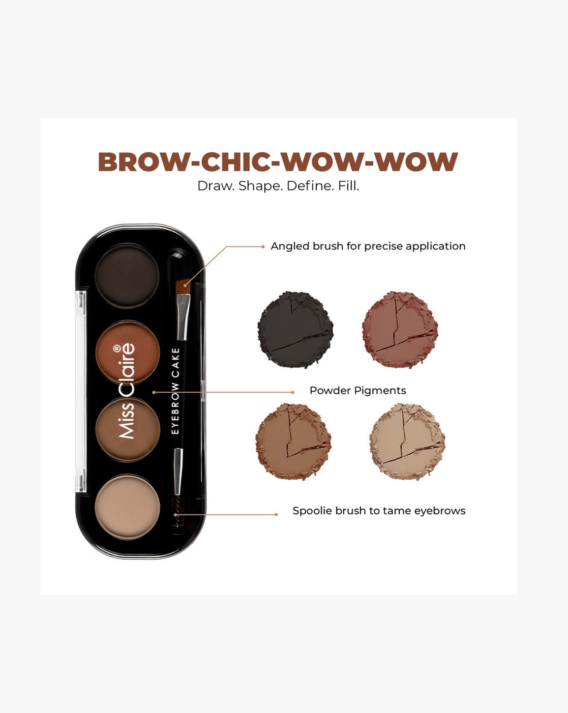 SKINFOOD Choco Eyebrow Powder Cake 2.6g | Best Price and Fast Shipping from  Beauty Box Korea