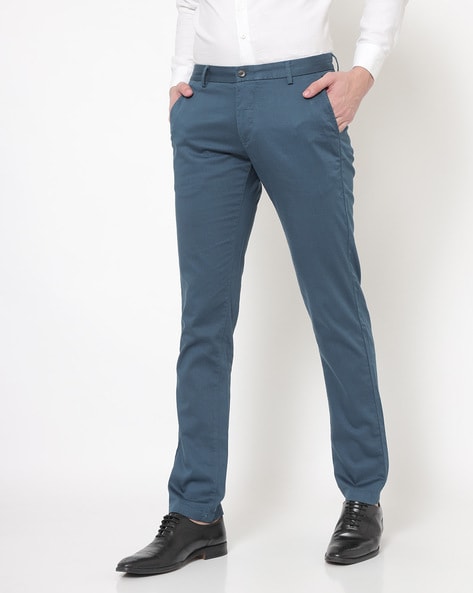 Buy Medium Blue Trousers & Pants for Men by Arrow Sports Online