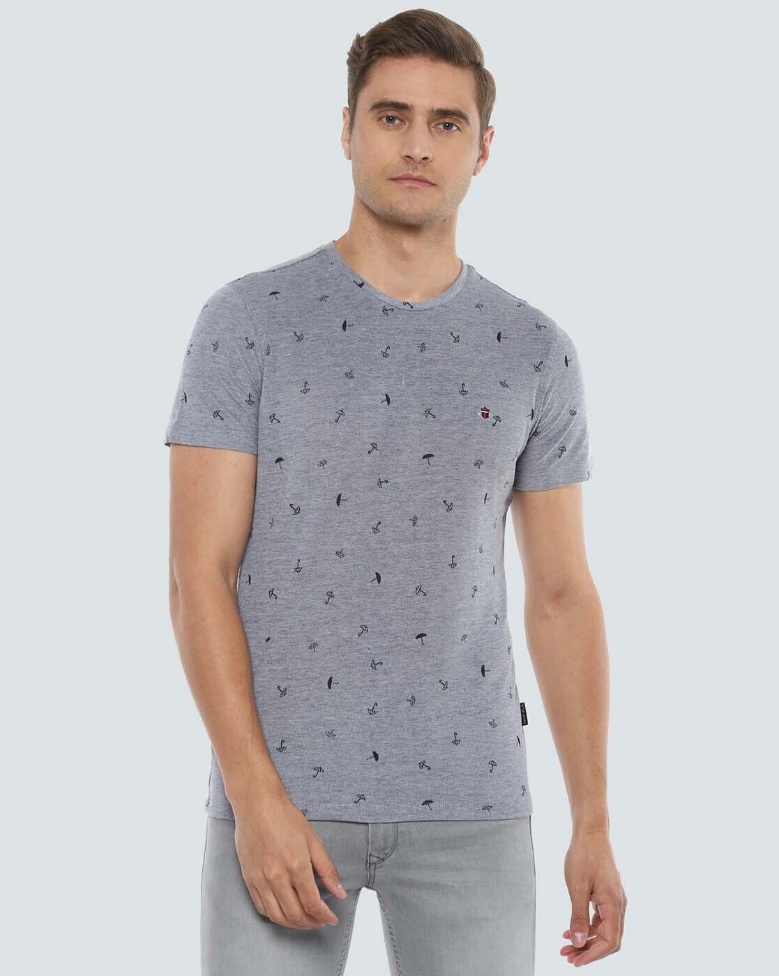 Buy Grey Tshirts for Men by LOUIS PHILIPPE Online