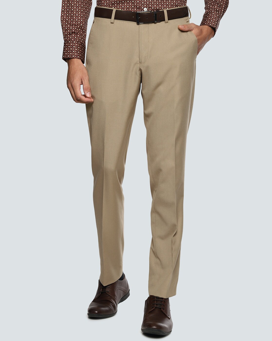 Buy Louis Philippe Black Trousers Online  742674  Louis Philippe