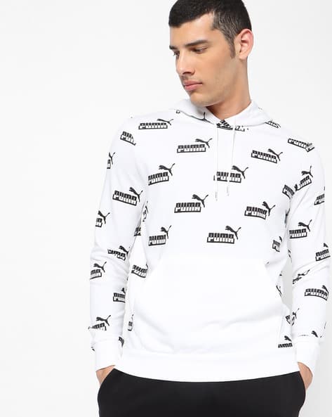 Buy White Sweatshirt \u0026 Hoodies for Men by Puma Online | Ajio.com