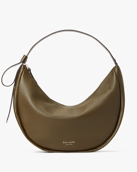 Buy KATE SPADE Smile Shoulder Bag with Adjustable Strap | Olive green Color  Women | AJIO LUXE