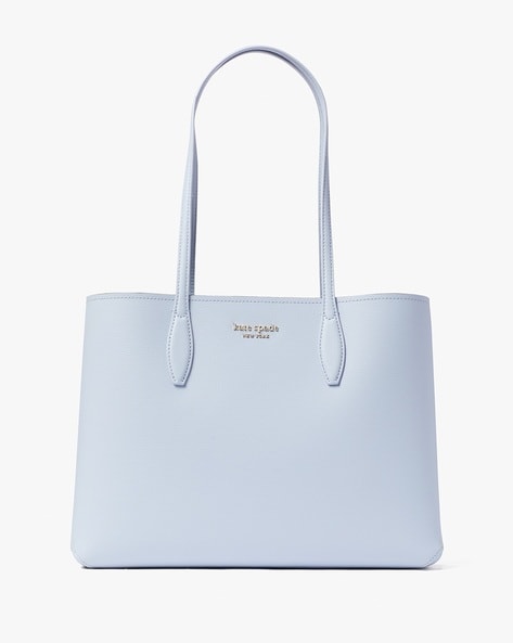 Pale blue cheap tote bag