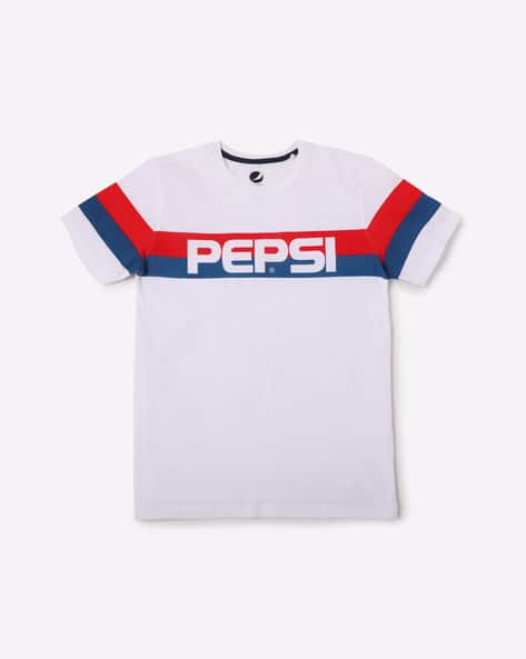 Pepsi Graphic Print Crew-Neck T-shirt