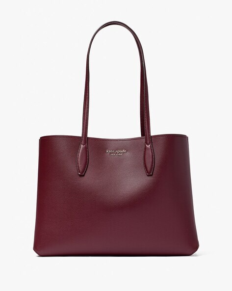 kate spade maroon tote