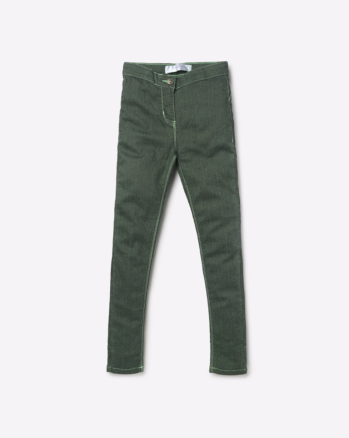 Buy Green Neon Jeans & Jeggings for Women by TALES & STORIES Online