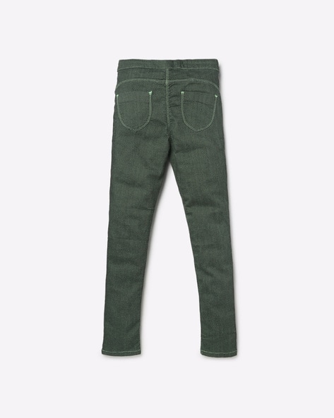 Buy Green Neon Jeans & Jeggings for Women by TALES & STORIES Online