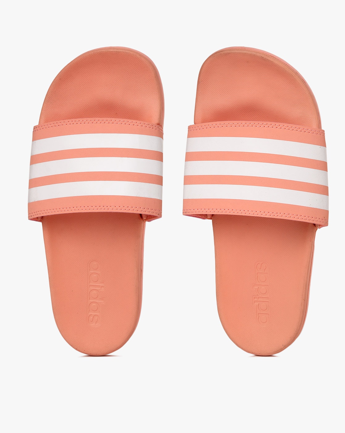 Women's Adidas Adilette Comfort Slides :Bliss Orange – iRUN Singapore
