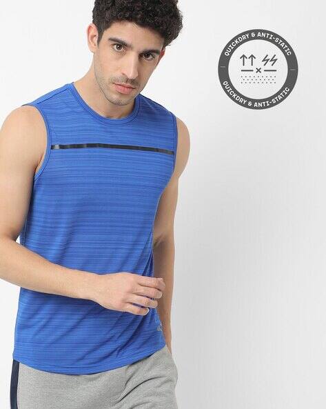 Buy Blue Tshirts for Men by PERFORMAX 