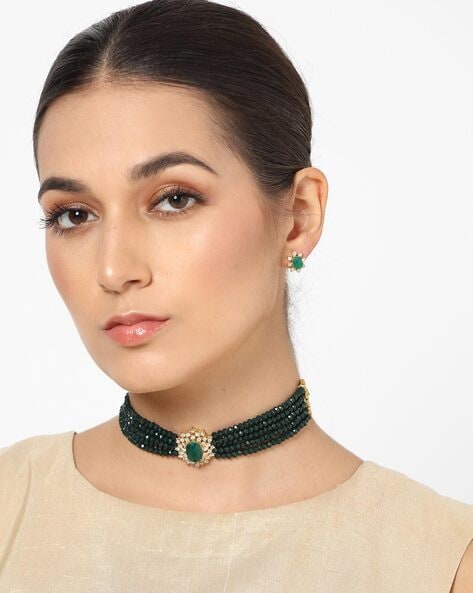 Buy Green FashionJewellerySets for Women by TRINK Online