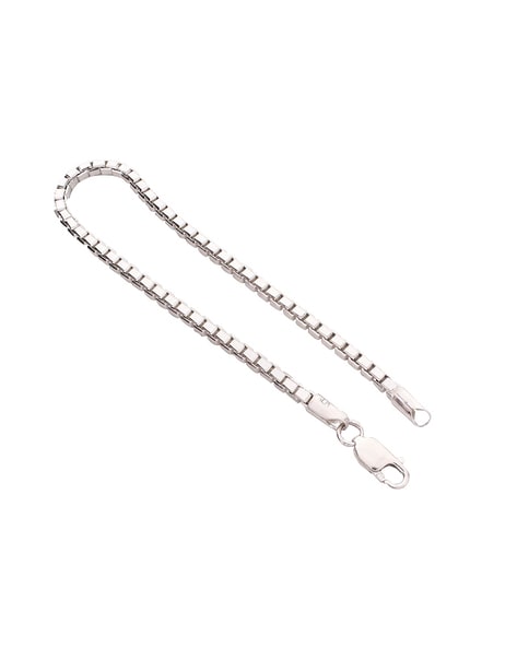 Box Chain Sterling Silver – Bracelet