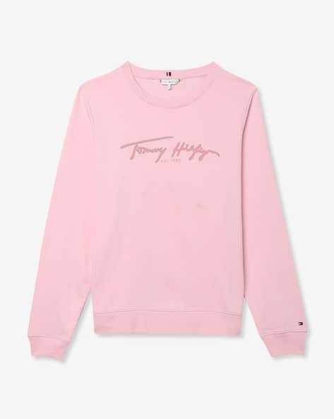 Buy Pink Sweatshirt Hoodies for Women by TOMMY HILFIGER Online