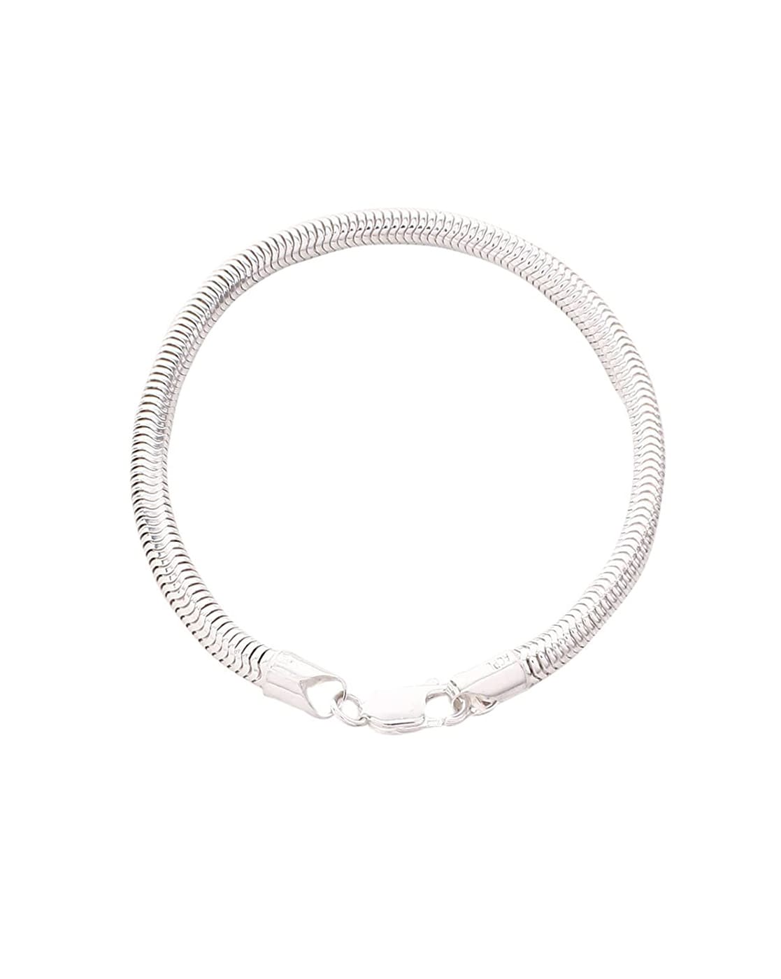 ATHZ legant Men Wrist Silver Chain Bracelet Heavy Thick Link Chain Bracelet  for Men Length 232 CM with Gift Box  Amazonin Fashion