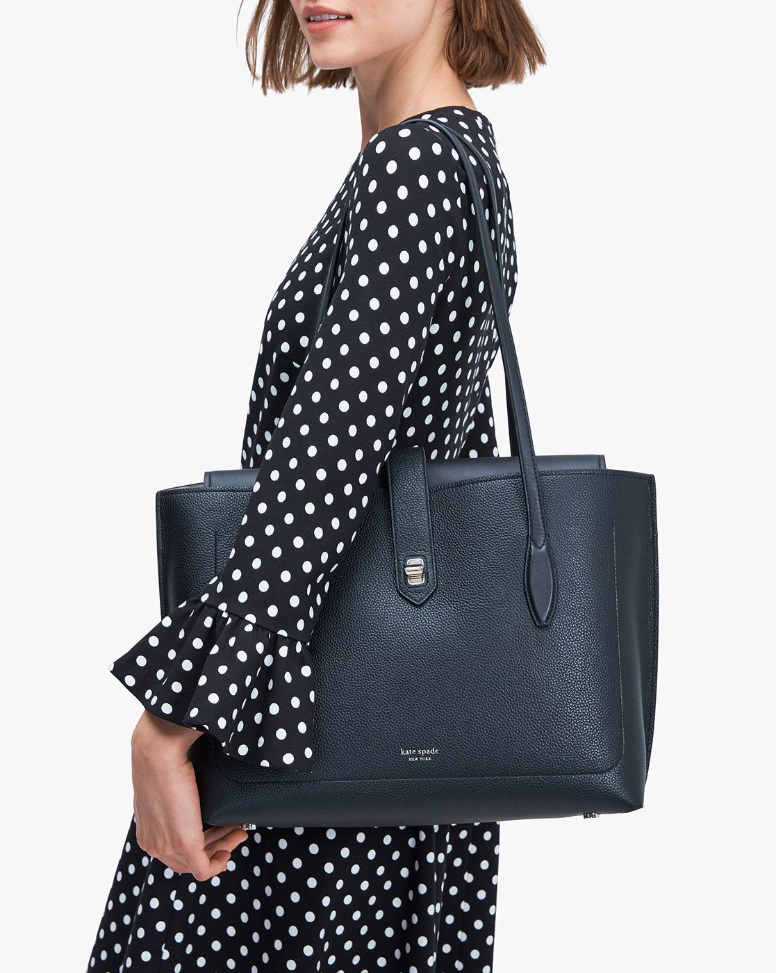 BEST WORK TOTE!! Kate Spade All Day Large Tote Review & What Fits! Office  Work Bag 