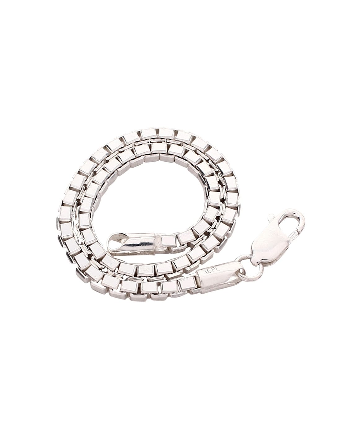 Box Chain Sterling Silver – Bracelet