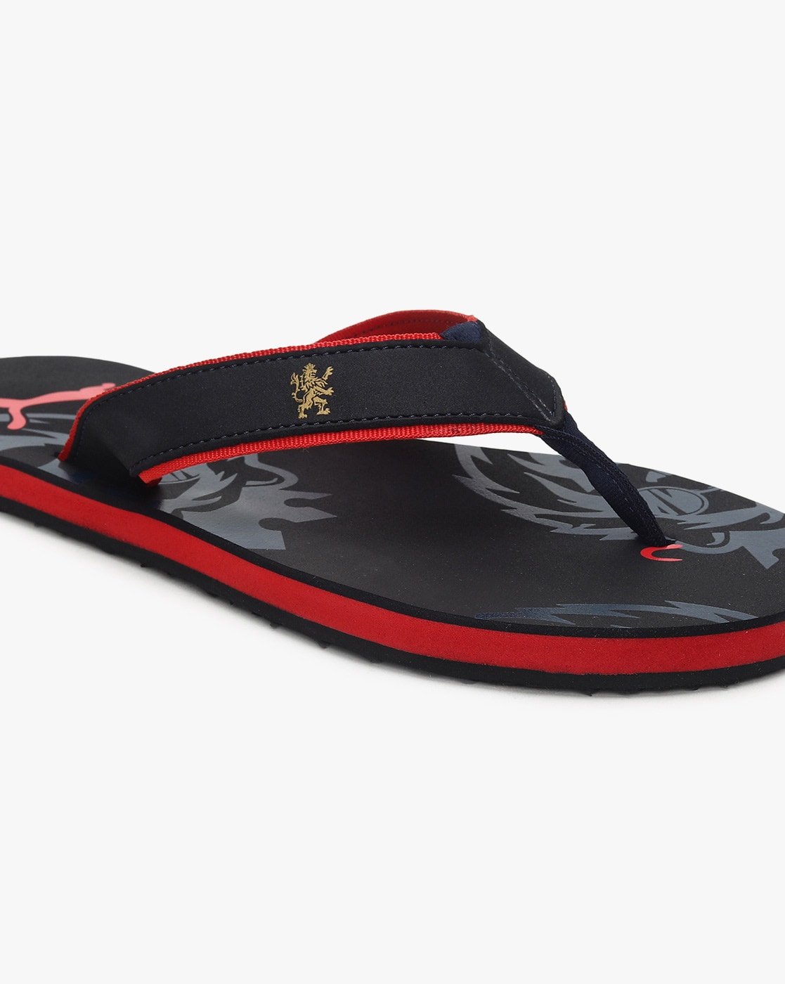 puma rcb slippers