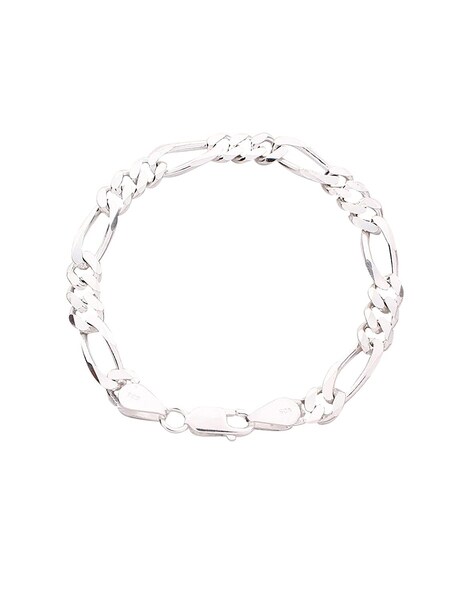 Amazon.com: Silverwala Silver Sterling 92.5 Silver Tendulkar Bracelet For  Men And Boys (10): Clothing, Shoes & Jewelry