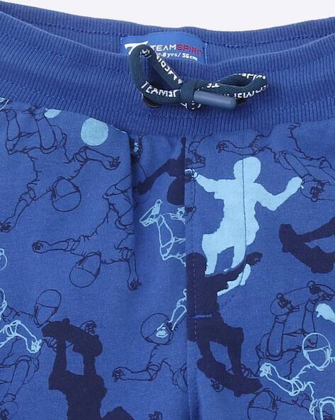Printed Shorts with Cargo Pockets view 3