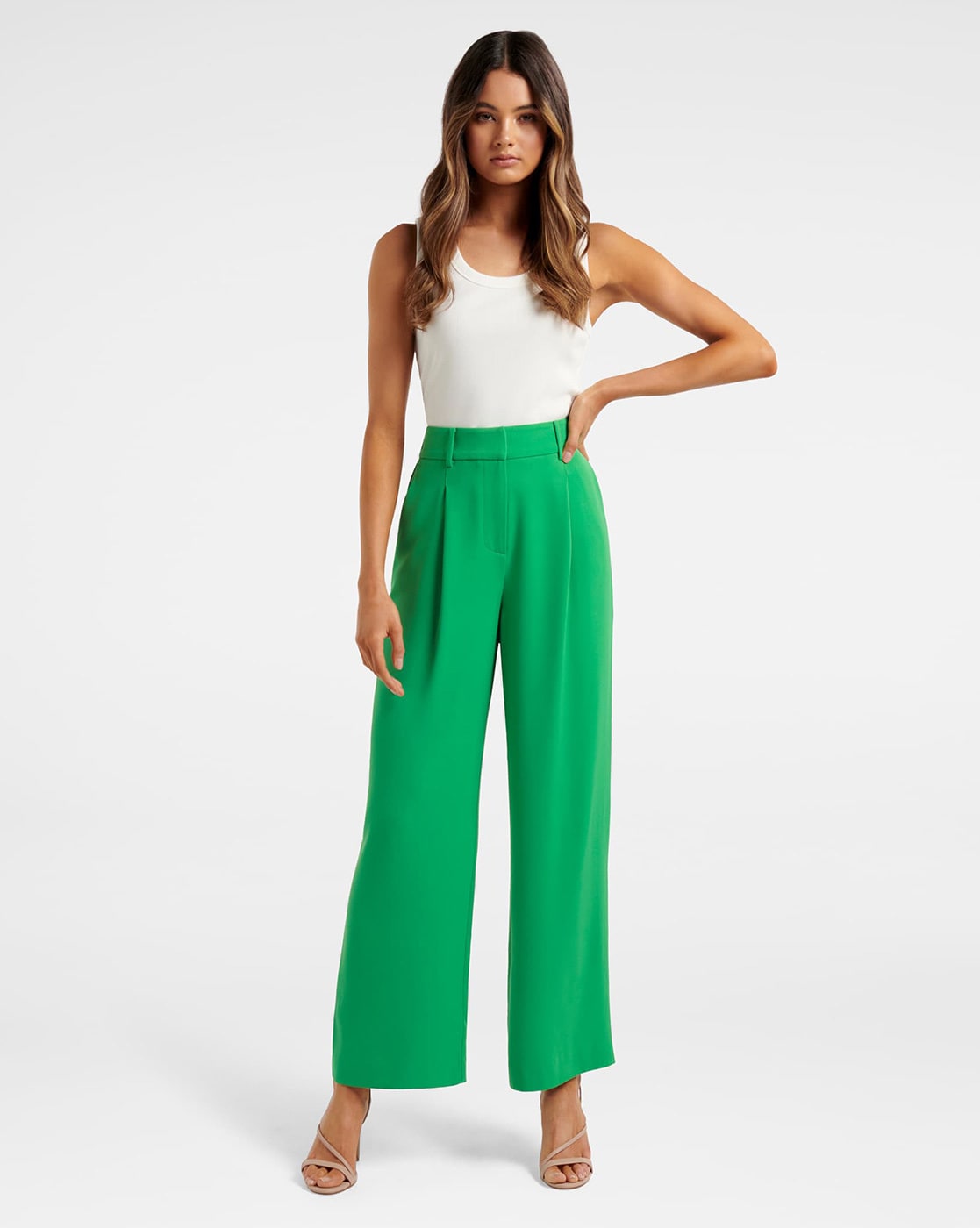 Maeve The Avery Pleated Wide-Leg Trousers by Maeve: Corduroy Edition | The  Summit at Fritz Farm