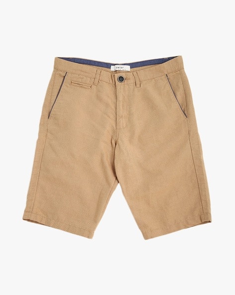 Buy Beige Shorts \u0026 3/4ths for Men by 