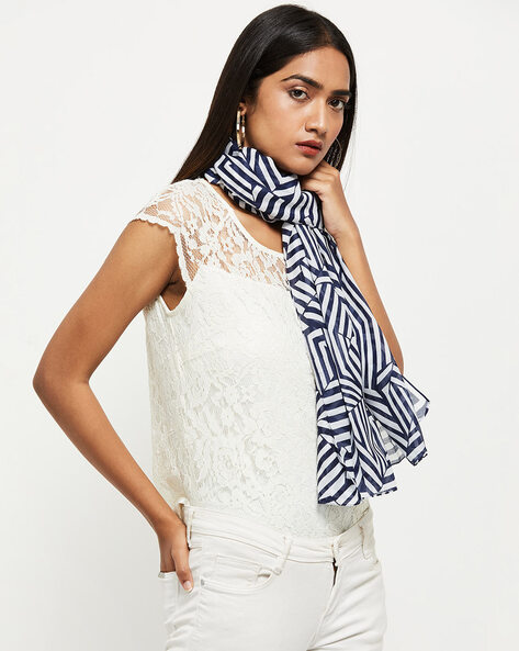 Striped Regular Scarve Price in India