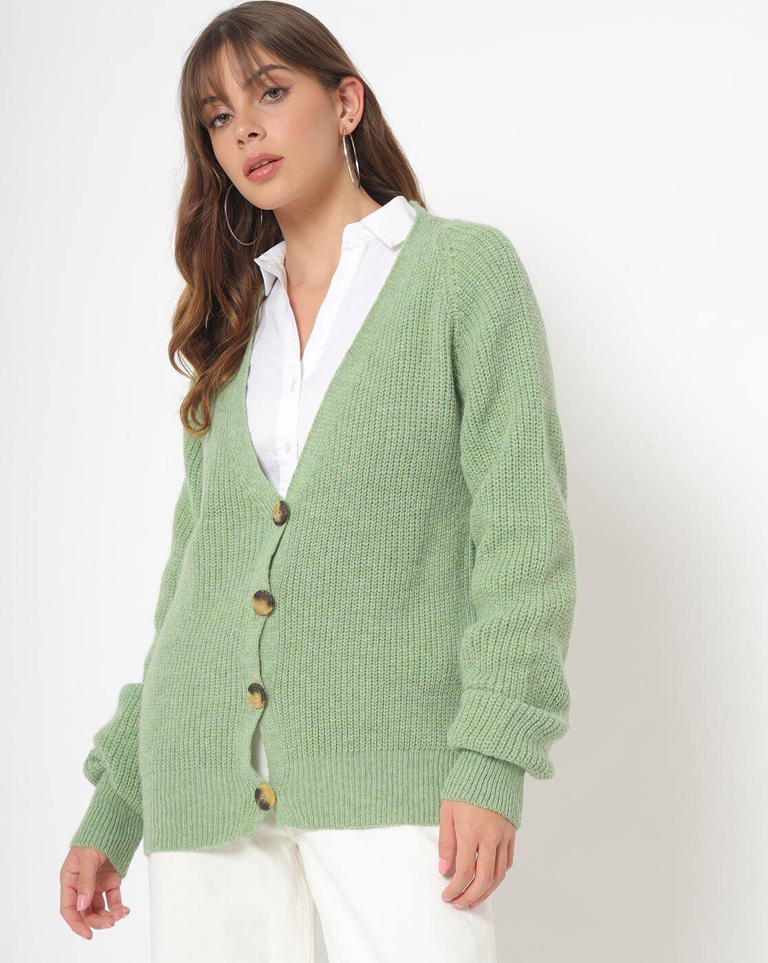 Green Sweaters \u0026 Cardigans for Women 