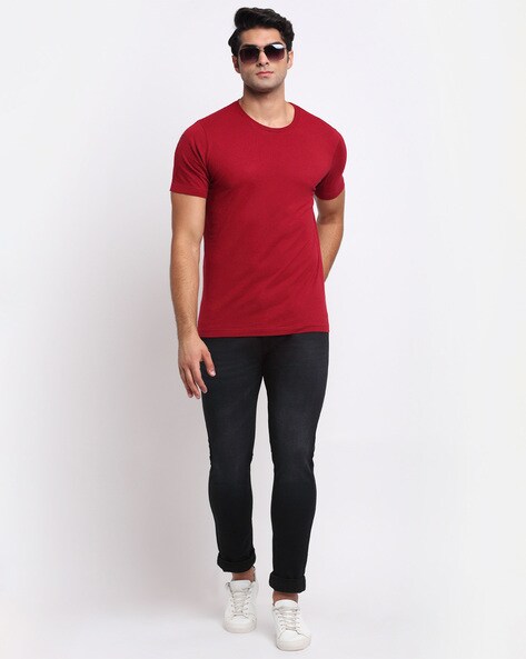 Buy Black Jeans for Men by LA MODE Online