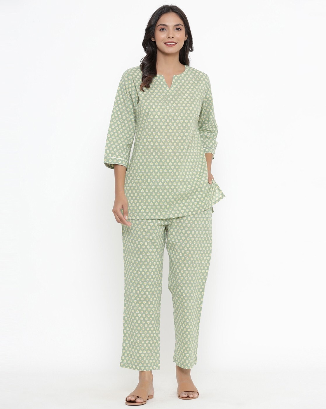 Buy womens cotton pyjama sets online in India – JISORA