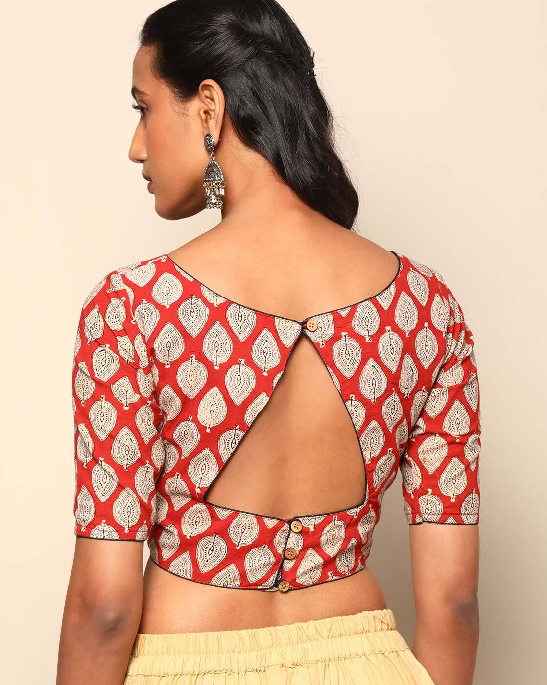 Buy Red Blouses for Women by Indie Picks Online | Ajio.com