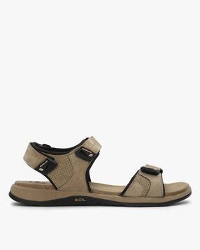 Strappy Sandals with Velcro Fastening-image-24