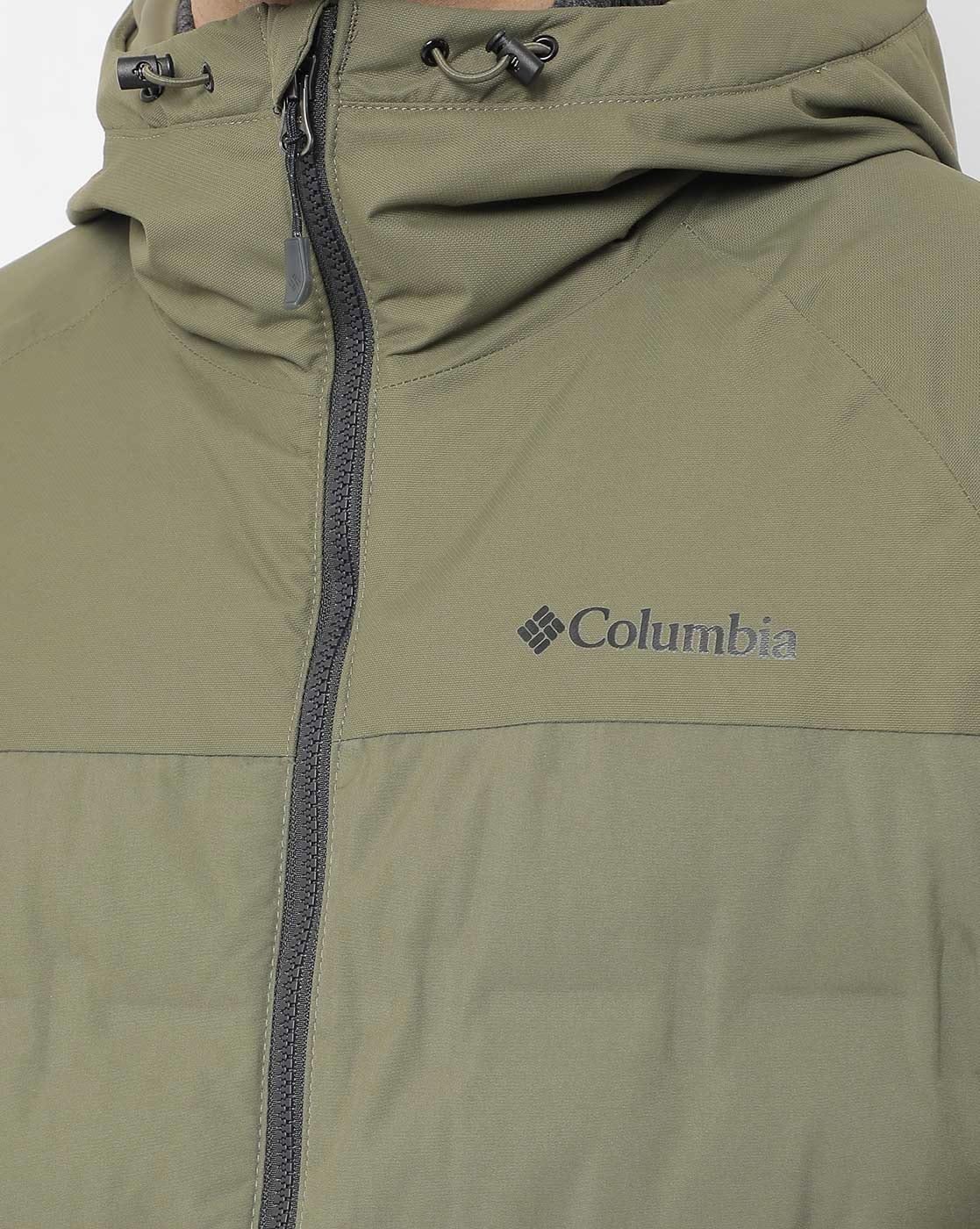 columbia green winter coat