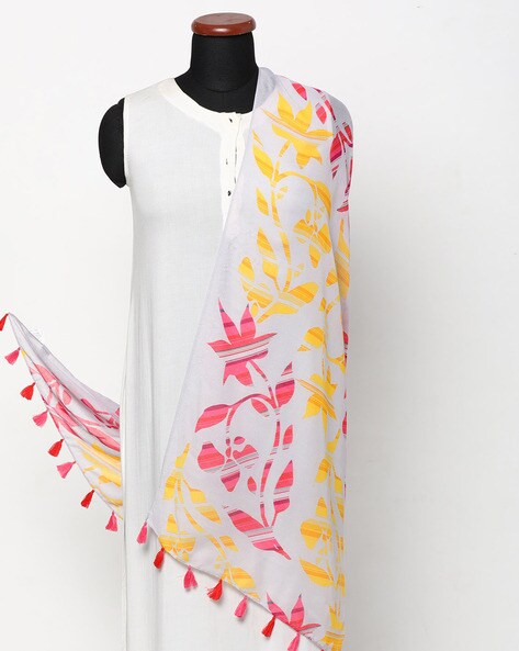 Floral Print Stole Price in India
