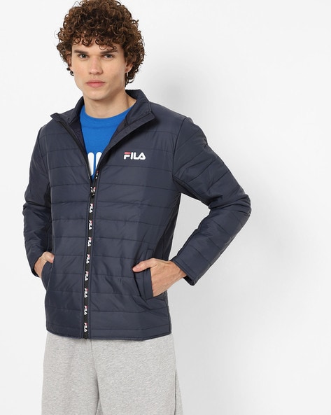 Fila Tatum Zip-Front Bomber Jacket