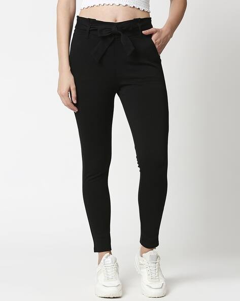 Buy Black Trousers \u0026 Pants for Women by 