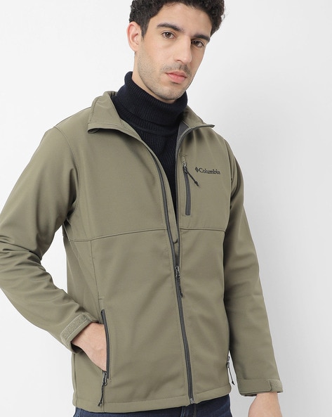 columbia softshell with hood