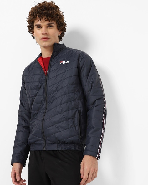 Fila Robb Zip-Front Bomber Jacket