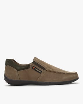 woodland Slip-On Casual Shoes with Elasticated Gussets-picture-37