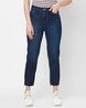 Light Wash Ankle Length Mom Jeans