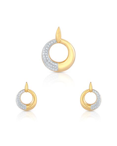 Buy Gold-Toned White FashionJewellerySets for Women by MAHI
