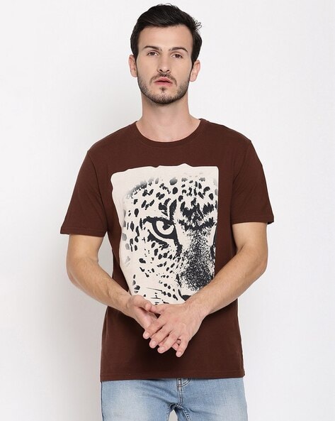 Tiger print t shirt best sale online india