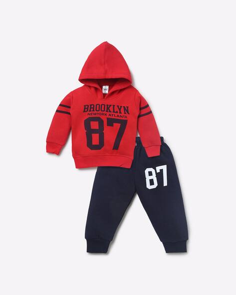 Printed Hoodie & Jogger Set