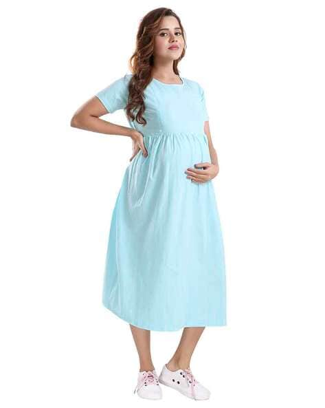 Maternity Nightie with Free mask (Vanya)