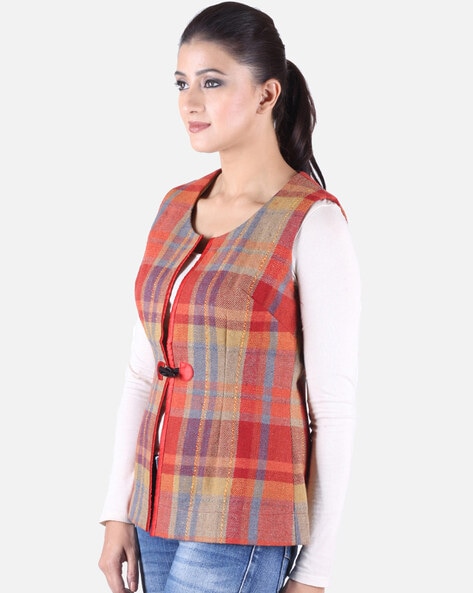 Wool Vest Women Top Sleeveless Jacket Vintage Spring Autumn Fall Woolen  Waistcoat Ladies Vests Coat Outerwear Beige S at Amazon Women's Coats Shop