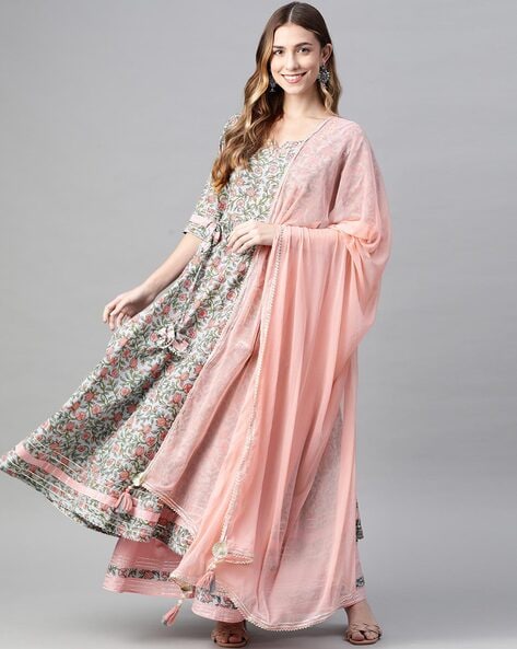 ajio anarkali suits